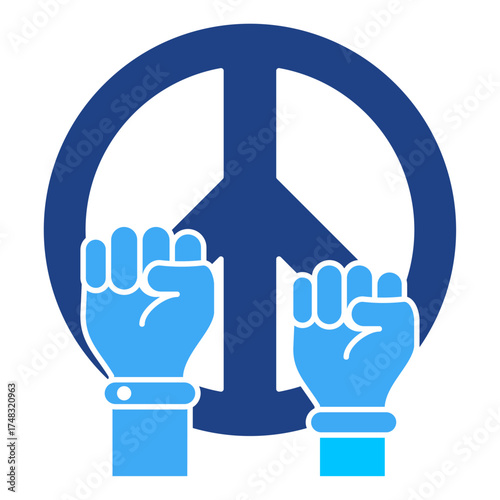 Human Rights Simple Vector Icon Collection