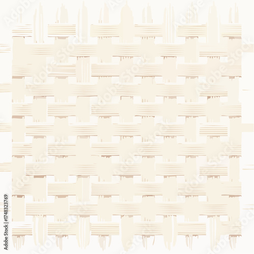 A brown and tan colored geometric pattern with a brown and tan color.
2
