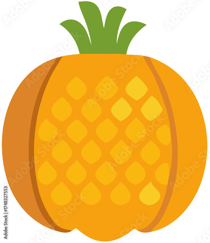 Pineapple illustration