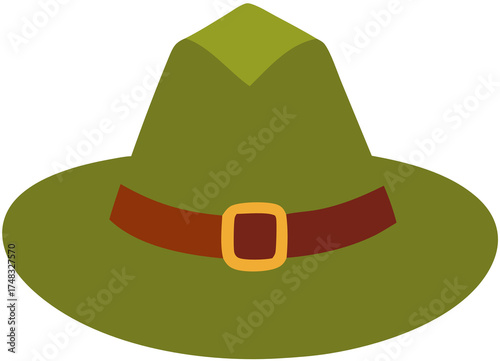 Autumn Wide Brim Hat with Cozy Style