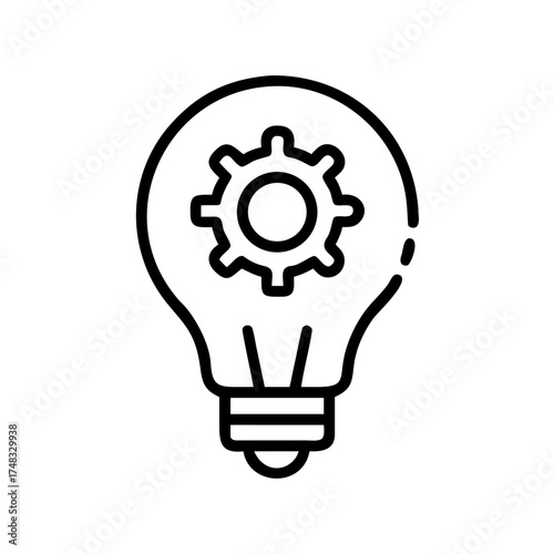 Innovation Light Bulb Illustration