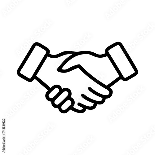 Trust Handshake Icon