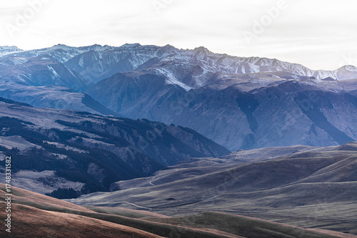 mountain landscape in the himalayas
