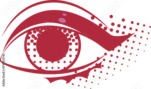 Halftone Eye