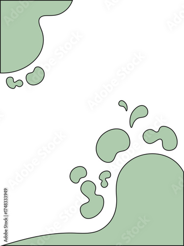 Organic Blobs Frame