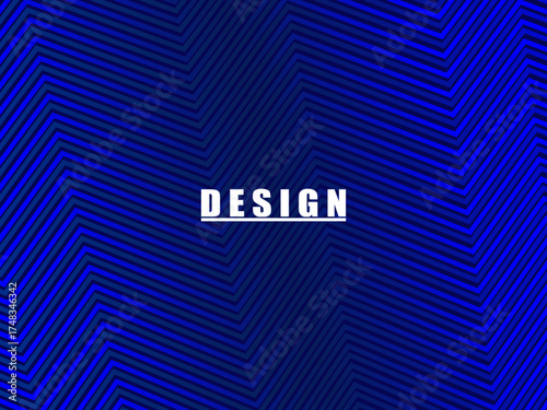 Premium background design with diagonal dark blue stripes pattern. Vector horizontal template for digital lux business banner, contemporary formal invitation, luxury voucher, prestigious gift certific
