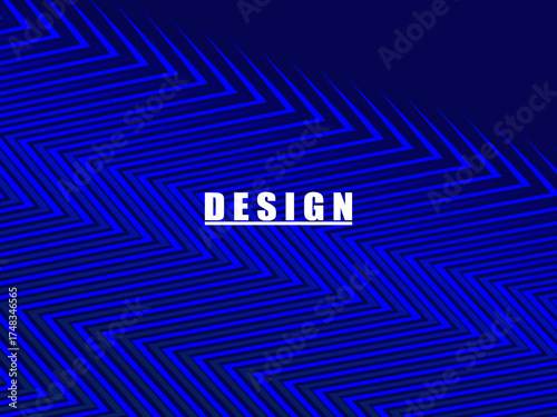 Premium background design with diagonal dark blue stripes pattern. Vector horizontal template for digital lux business banner, contemporary formal invitation, luxury voucher, prestigious gift certific