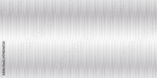 Soft grey frosted acrylic with wavy, ribbed texture. White fluted glass background featuring embossed, striped waves, creating a light, airy, minimal look—perfect for acrylic or polycarbonate panels.
