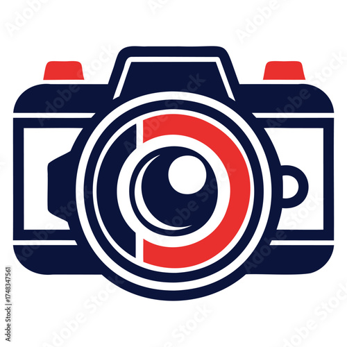 digital camera vector illustration