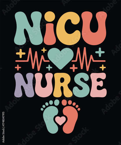 NICU Mom Nurse Colorful Cute Neonatal Intensive Care Unit Design