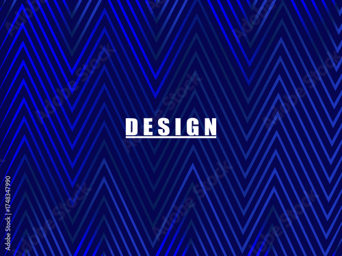 Premium background design with diagonal dark blue stripes pattern. Vector horizontal template for digital lux business banner, contemporary formal invitation, luxury voucher, prestigious gift certific