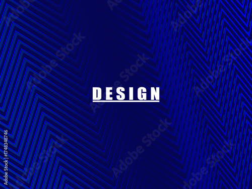Premium background design with diagonal dark blue stripes pattern. Vector horizontal template for digital lux business banner, contemporary formal invitation, luxury voucher, prestigious gift certific