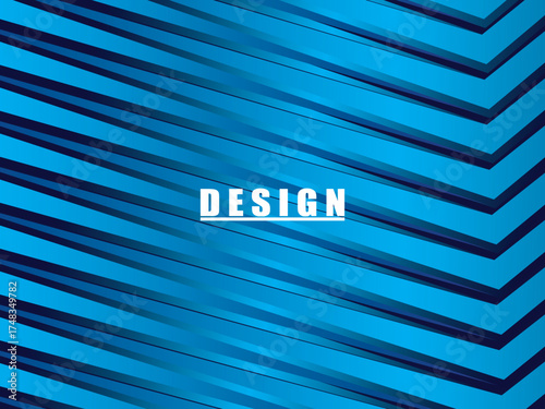 Premium background design with diagonal dark blue stripes pattern. Vector horizontal template for digital lux business banner, contemporary formal invitation, luxury voucher, prestigious gift certific