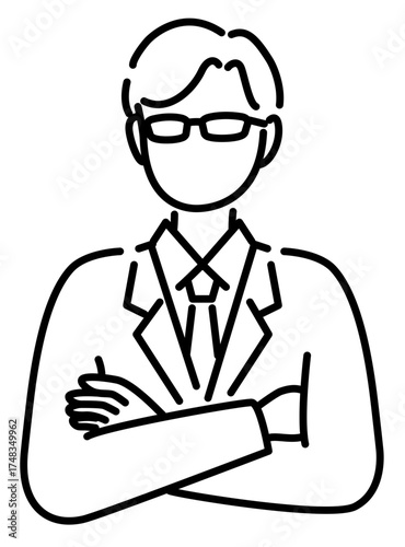 悩んだりイライラする会社員や教師や弁護士