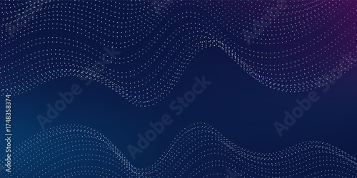 Modern  digital technology concept. High tech computer illustration light dot simple art good nice energy mesh