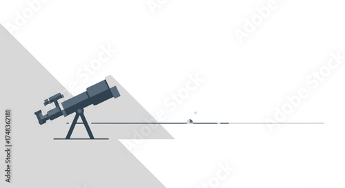 Telescope and Horizontal Line of Sight
