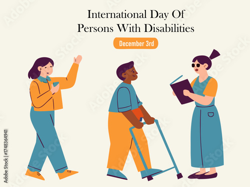 Celebrating International Day of Persons with Disabilities on December 3rd with Diverse Representations