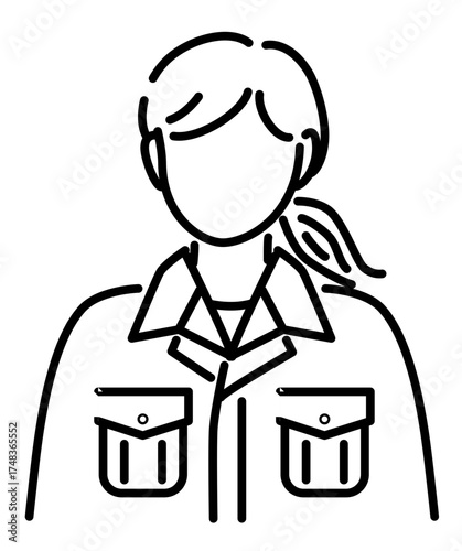 作業服を着た工事作業員や業者のエンジニア