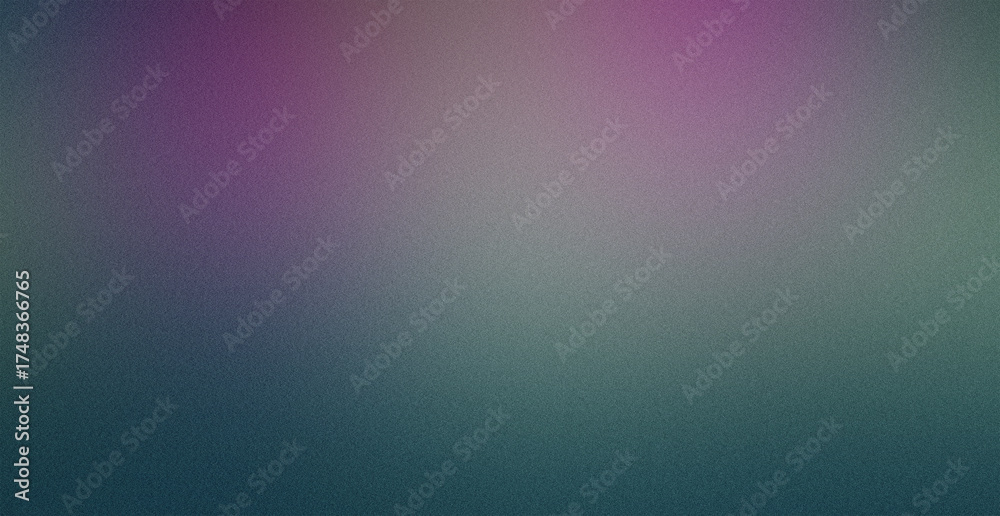 Fototapeta premium Green pink gradient background with smooth glowing grainy texture, abstract blur light pattern for poster cover header wallpaper design