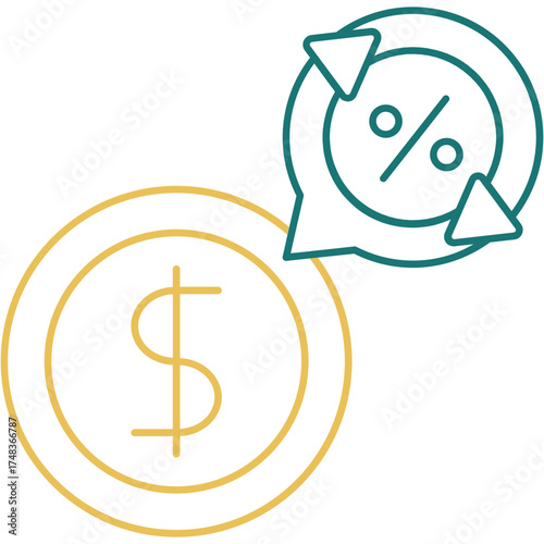 Commission Rate Icon