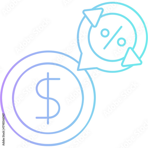 Commission Rate Icon
