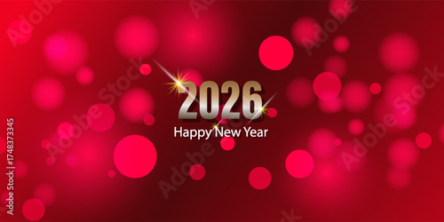 Happy New Year 2021 text design. Vector greeting illustration with golden numbers and snowflake