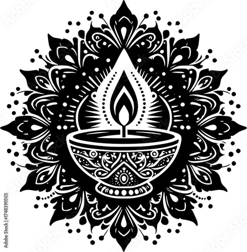 Diya Diwali light festival