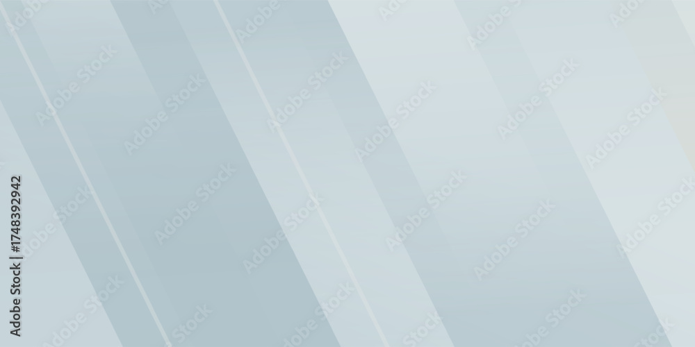 Fototapeta premium Abstract silver background with diagonal lines. Dynamic shapes composition. vector illustration