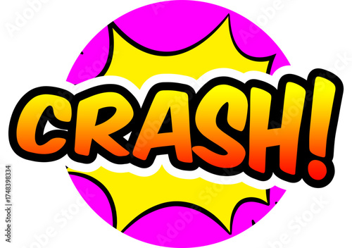 Cartoon comic sign burst clouds. Speech bubble, Crash sign expression and pop art text frames. Comics mem expressions speech, superhero book Crash label. Isolated vector symbols set