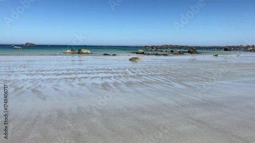 Panorama de la côte bretonne.