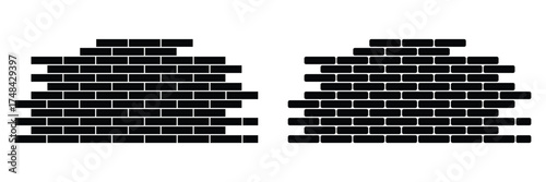 bricks icon. Web icon. Premium quality graphic design. Signs, outline symbols collection, simple icon for websites, web design, mobile app on white background