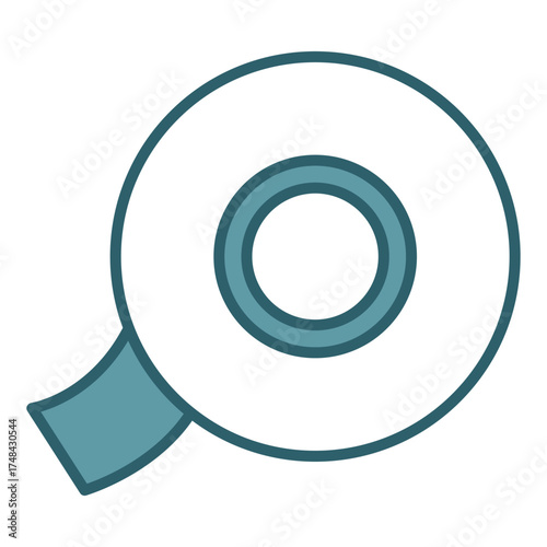 Electrical Tape Icon Vector Illustration