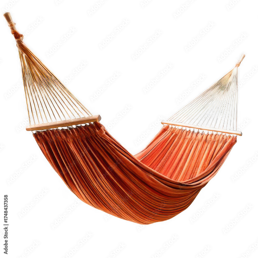 Obraz premium A hammock. isolated on a transparent background