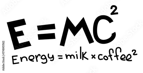 Funny coffee quote slogan lettering