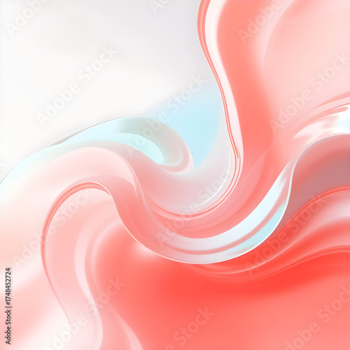 Blue Gradient Mountains – Minimal Landscape