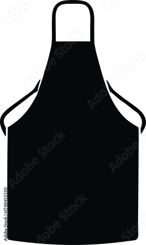 kitchen apron vector, work apron illustration