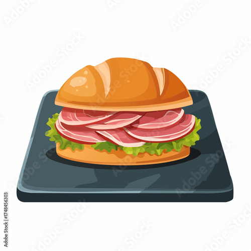 Schinkensandwich
