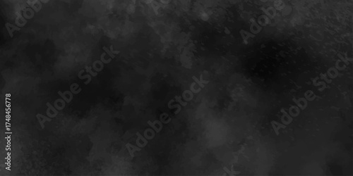 Smoky Noir Effects for Dark Backgrounds. Dark smoke cloud motion against a black night sky. Fog and smoky effect for photos and artworks. Modern and cloud paper texture design