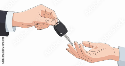 Handing over car keys offers freedom, mobility, and new adventures, car rental