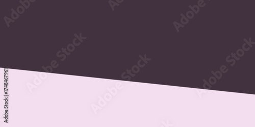 Minimalist Two-Tone Horizontal Background Vector Illustration. Simple horizontal division creating a clean, modern color block.