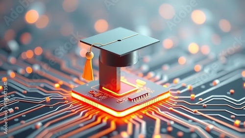 Graduation Hat Fused with Digital Technology