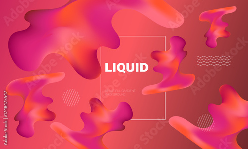 Colorful Abstract Liquid Paint Flow with Smooth Gradient Blend – Eye-Catching Fluid Background for Digital Designers