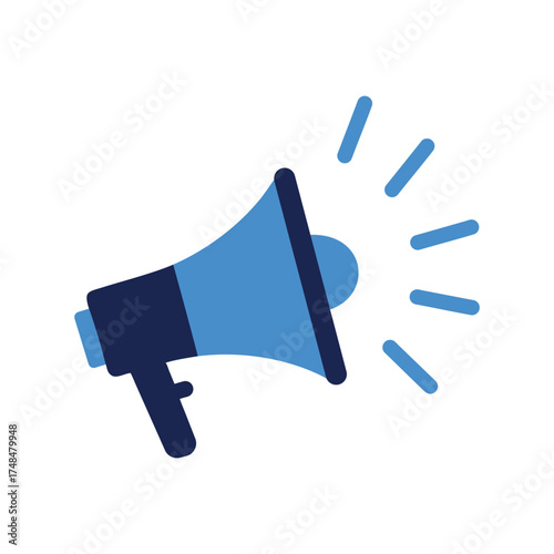 Megaphone Bullhorn Speaker Announcement Marketing Icon