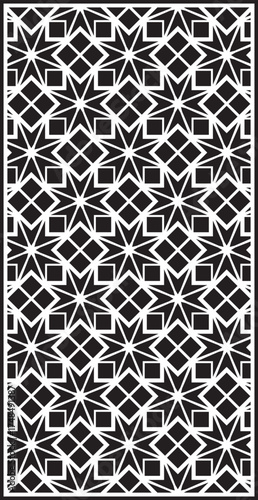 New Pattern Jali Design & EPS Vector For Plywood Bord or Metal Gate Cutting.