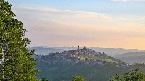 Rodello in the mist in the morning