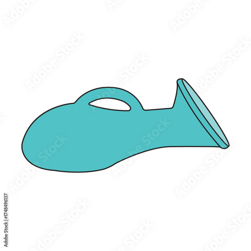 Womens plastic urinal design