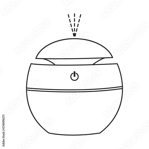 Air purifier icon design