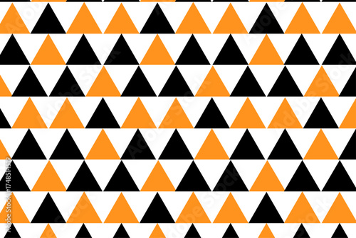 Golden Luxury Polygon Seamless Abstract Geometric Pattern