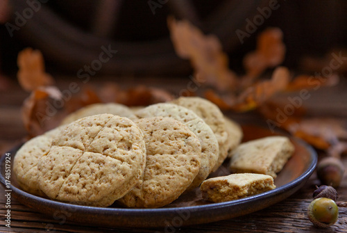 Old English traditional Soul Cakes All Hallows Eve