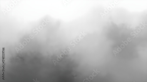 Foggy Misty Grey Tones: Soft Blends Abstract Gradients Background